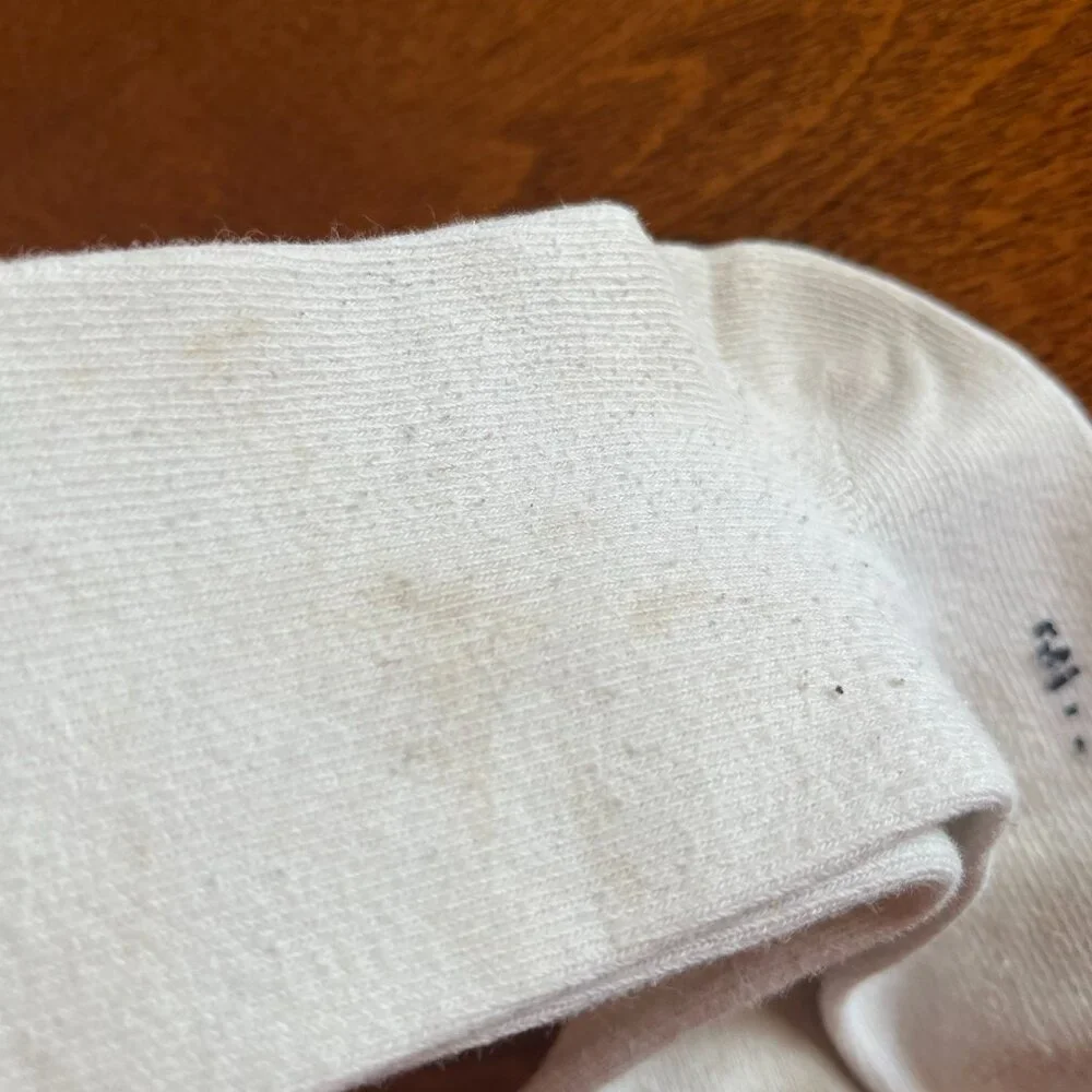 Lands' End navy and white crew socks *free in bundle*